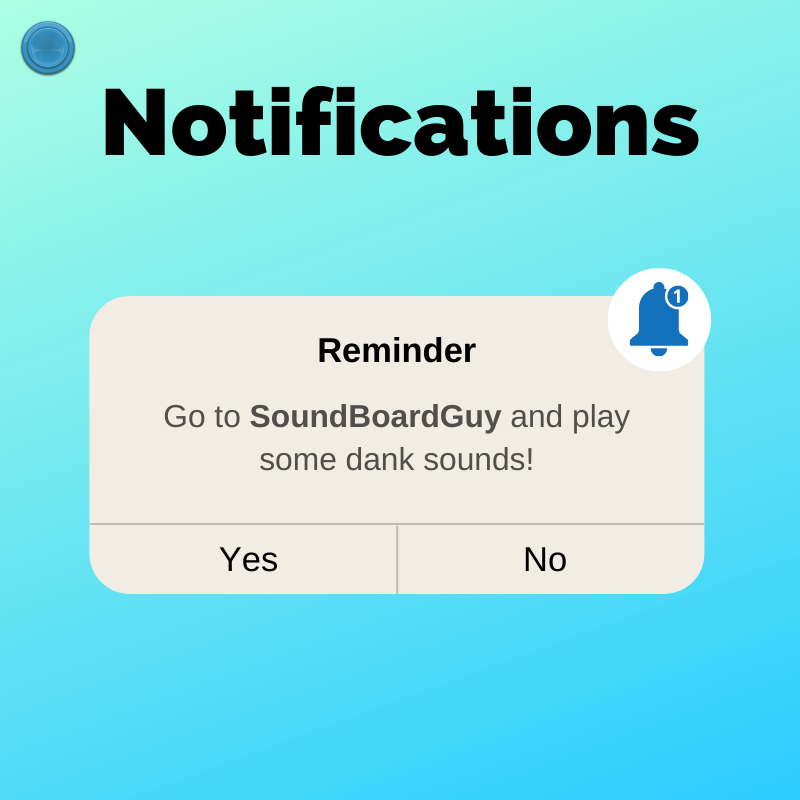 Notification Soundboard